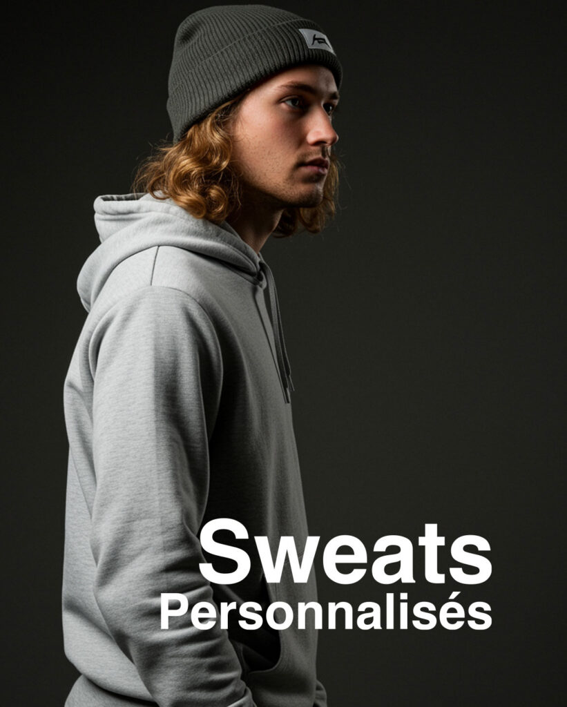 sweats personnalis&eacute;s