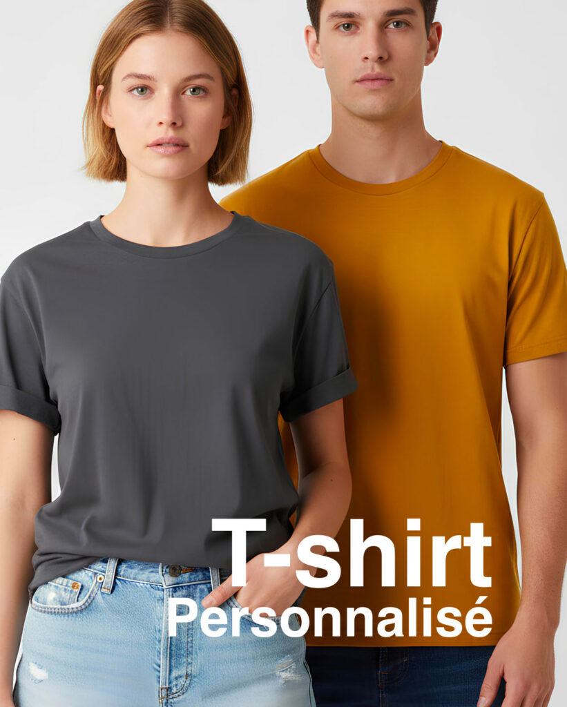 teeshirt personnalis&eacute;