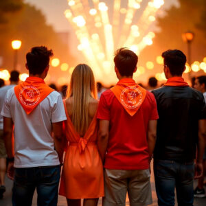 Personnalisation bandanas feria Carcassonne